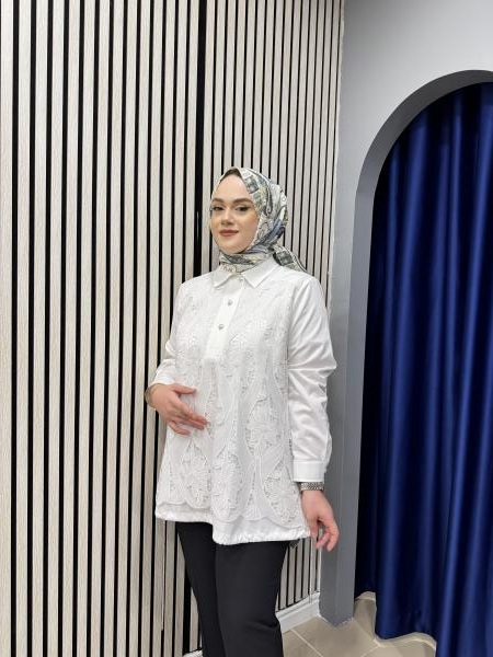 FUAT GÜRŞEN 3363 TUNİK EKRU
