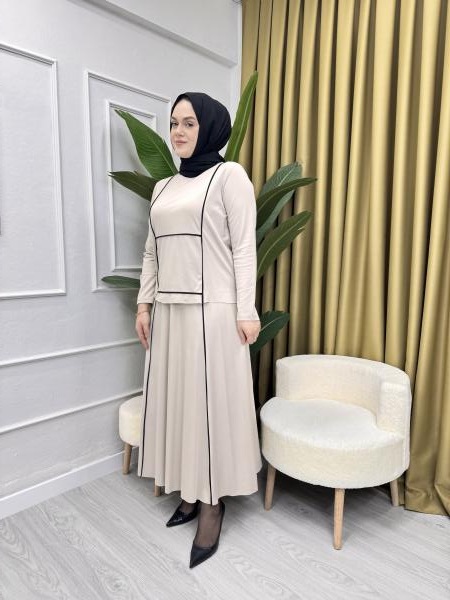 CEREMONY 5929 BİYE KOMBİNLİ ETEKLİ BAMBU TAKIM TAŞ