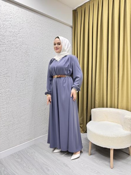 MYRED 50322 ELBİSE GRİ