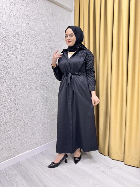 FUAT GÜRŞEN 3103 ELBİSE SİYAH
