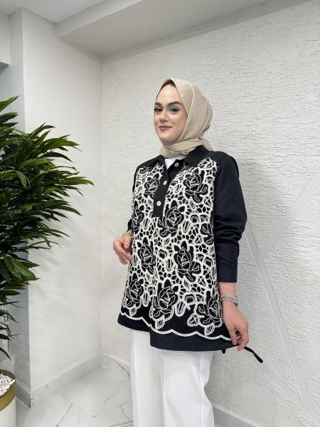 FUAT GÜRŞEN 3339 TUNİK SİYAH