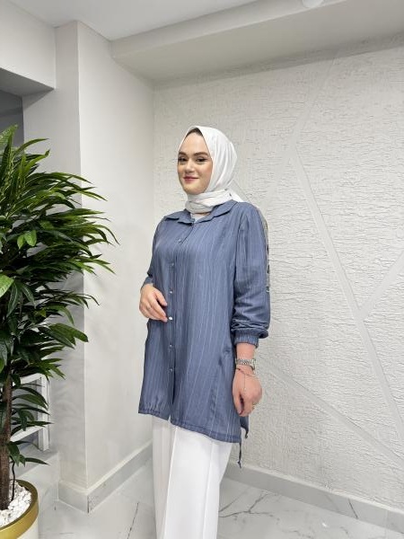 FUAT GÜRŞEN 3627 TUNİK MAVİ
