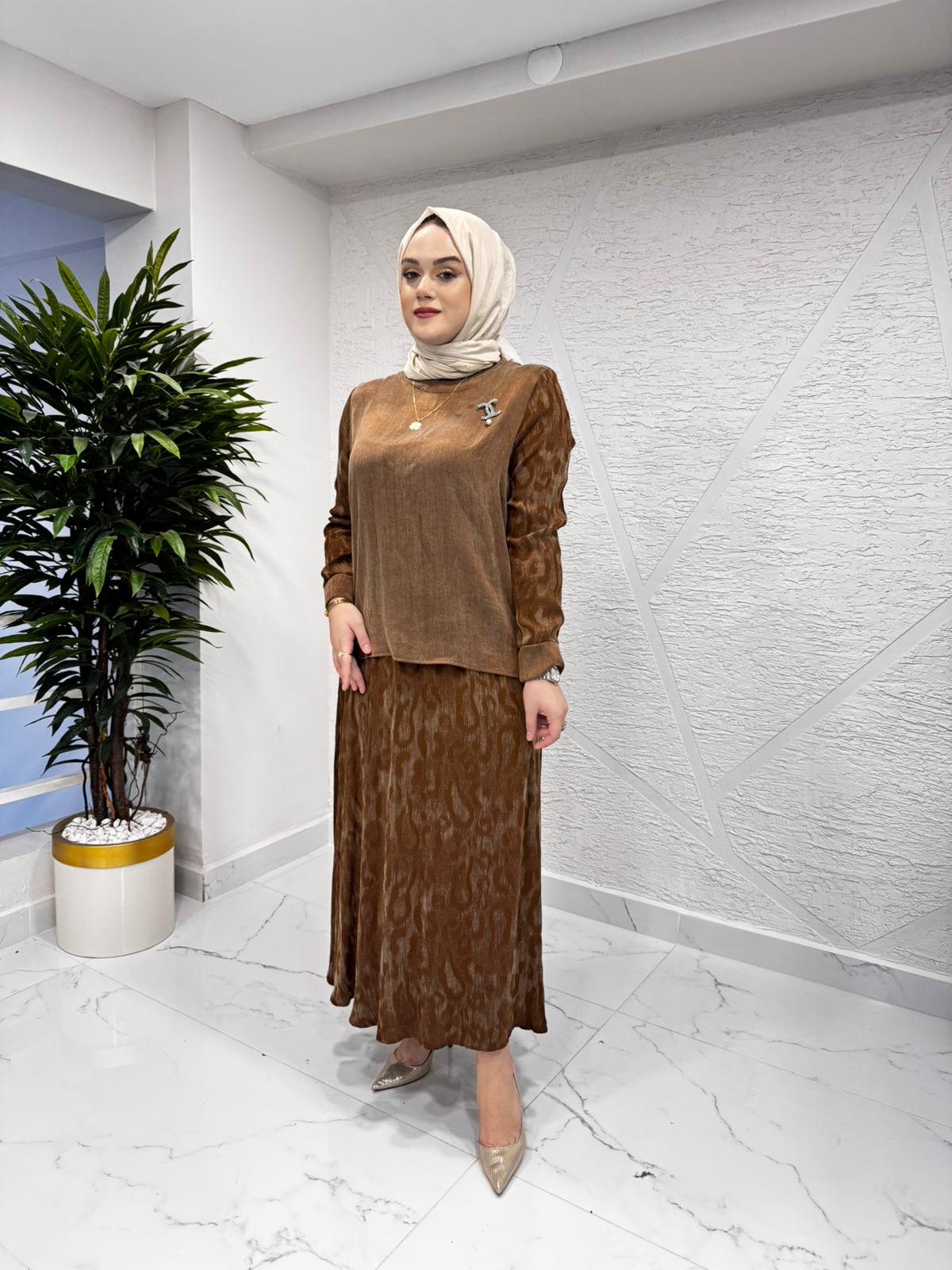 CLEMENCE 1315 İPEK TAKIM TARÇIN