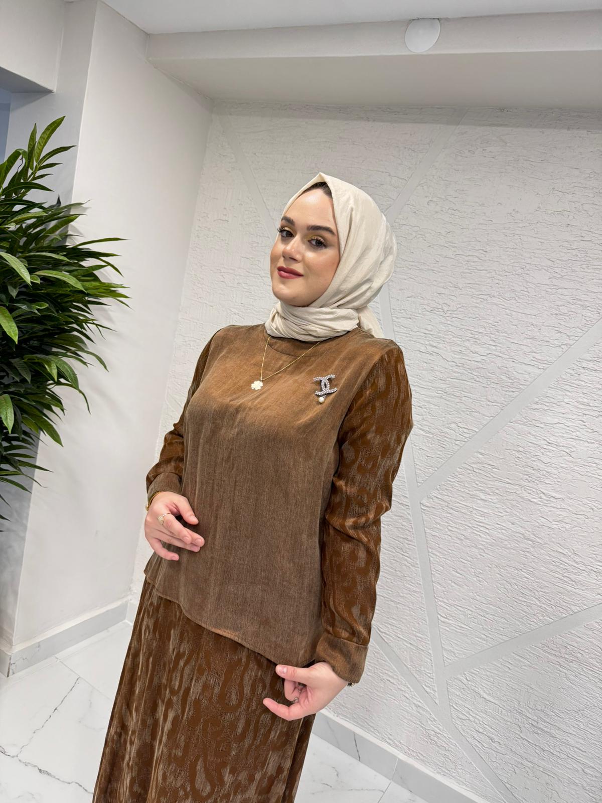 CLEMENCE 1315 İPEK TAKIM TARÇIN