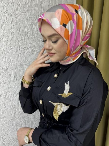 MISSEMRAMISS 4772 SHIR BIRD ELBİSE SİYAH