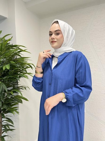 RAIMENT 0076 TENCEL PANTOLONLU TAKIM İNDİGO