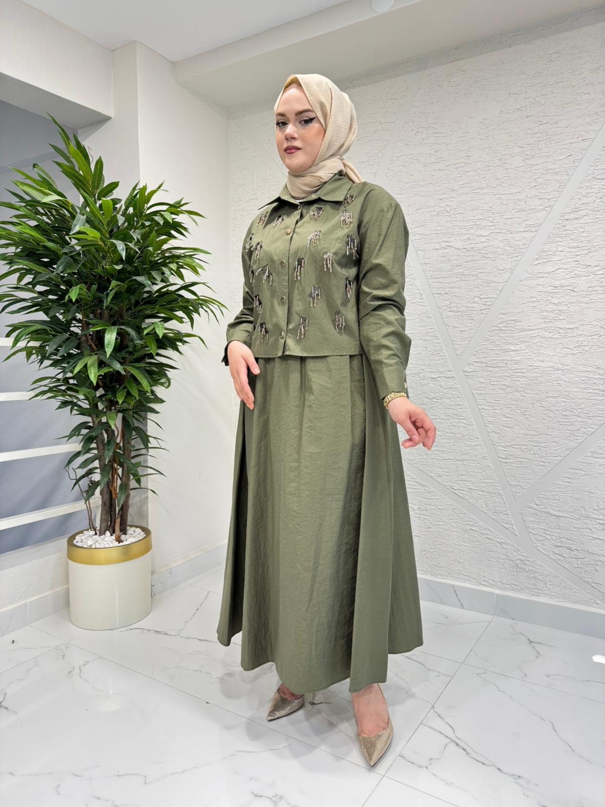 MISSEMRAMISS 5171 SOLYRA ETEKLİ TAKIM HAKİ