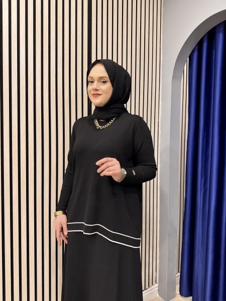 MİSSA VALE TRİKO ETEKLİ TAKIM SİYAH