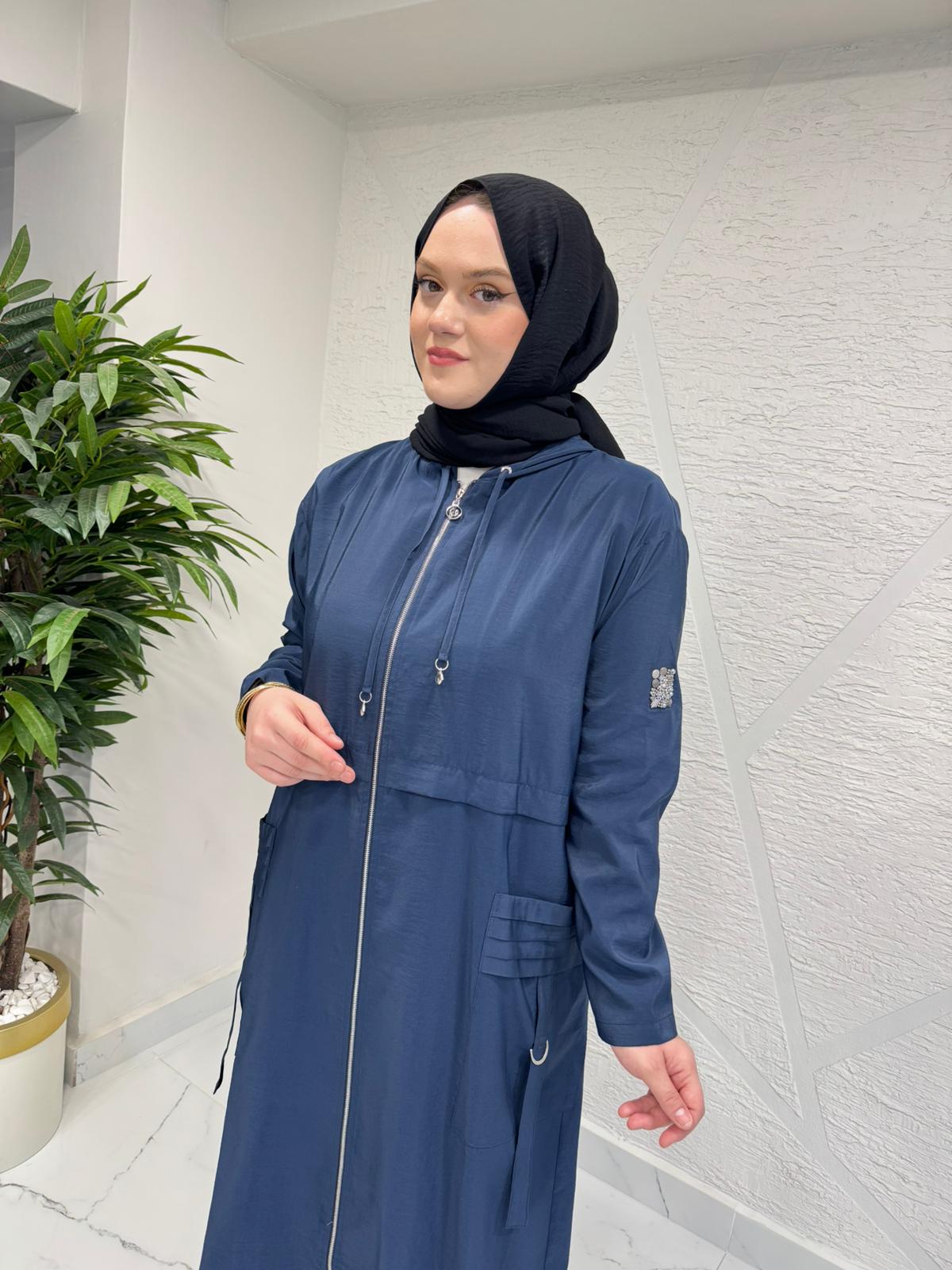 CEREMONY 26Y821 CEBİ PİLELİ METAL TOKALI SAFARİ KAP LACİVERT