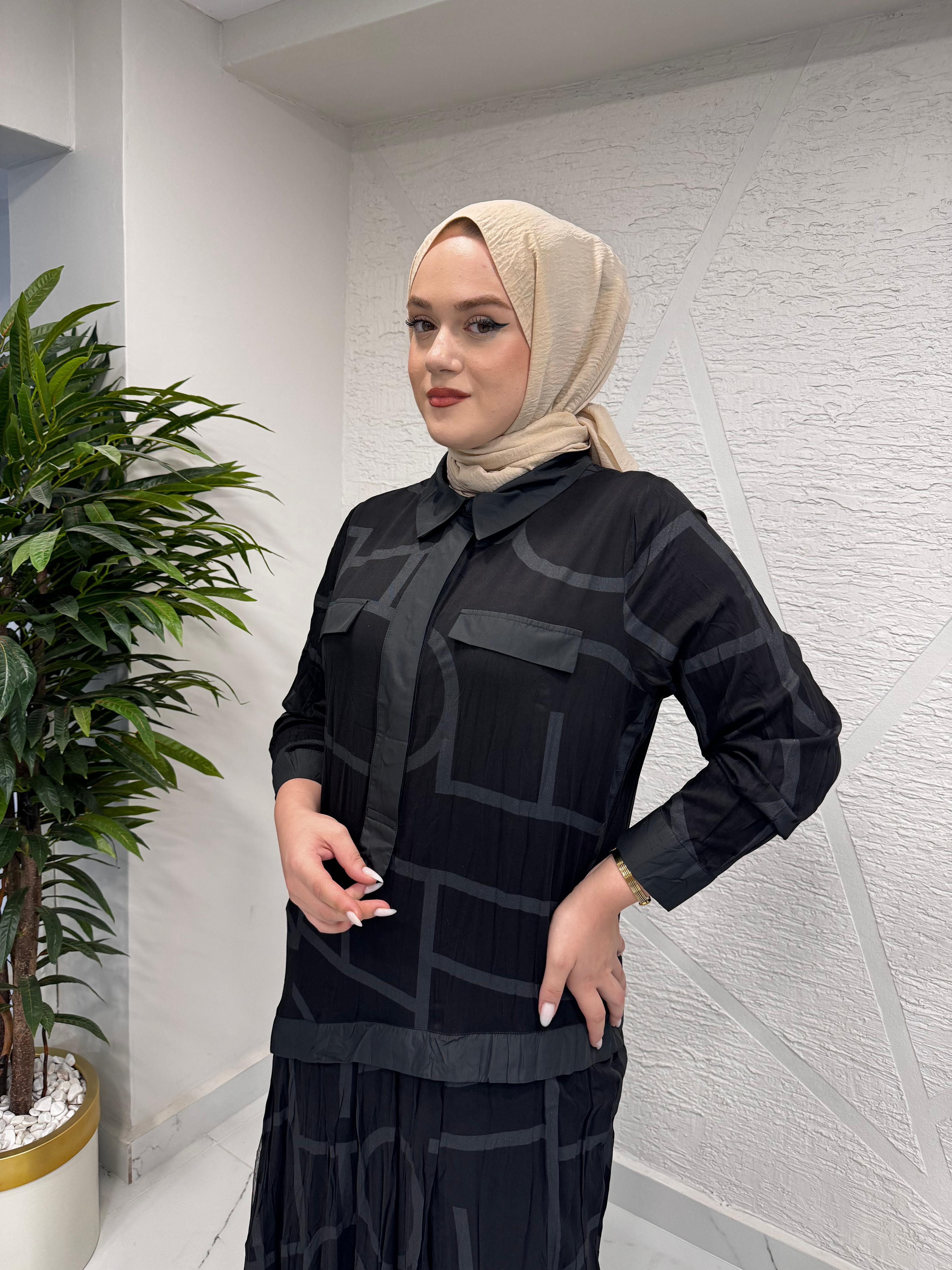 LISSMORE 5902 ELBİSE SİYAH