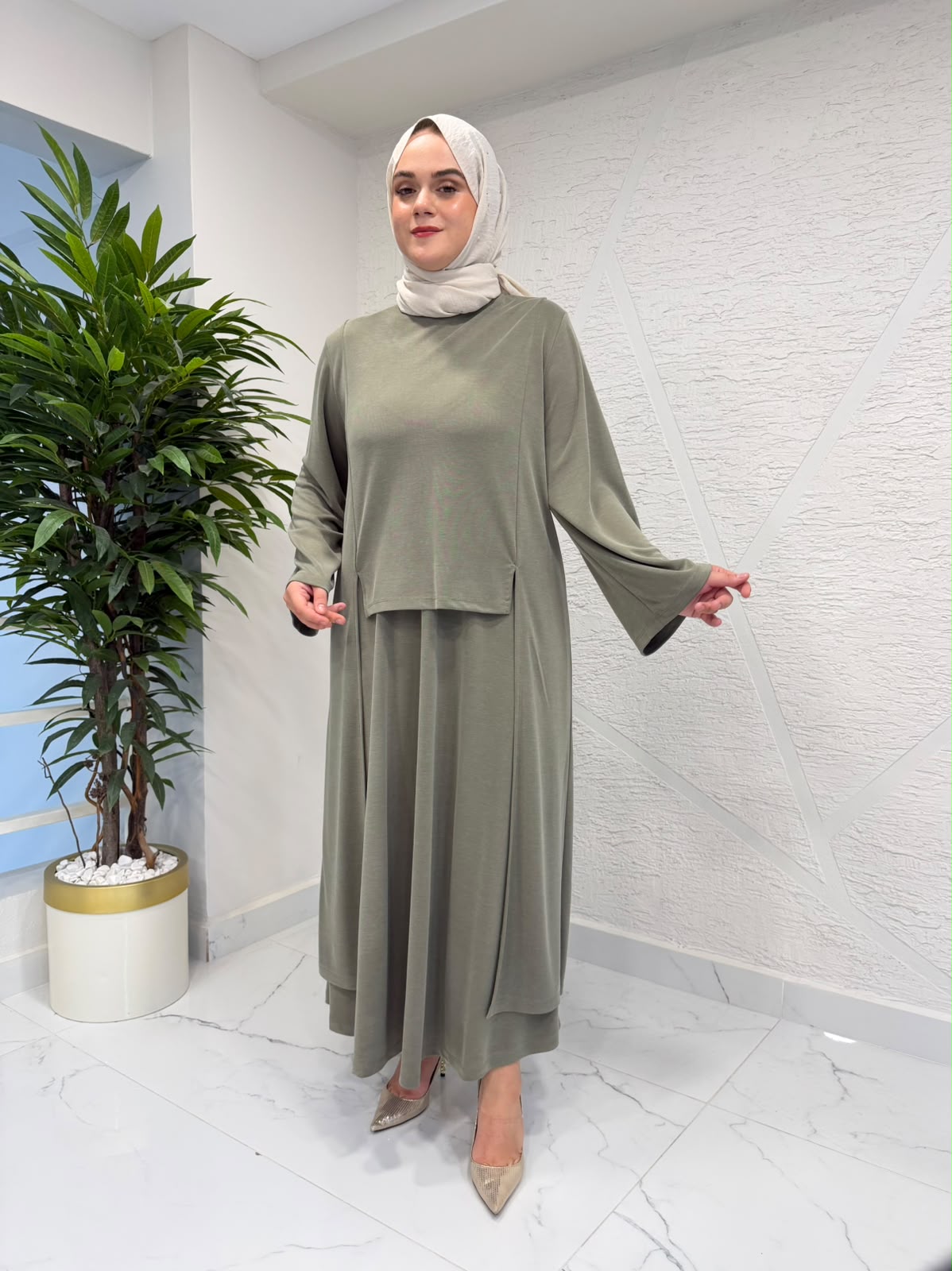 MİHRAN 3130 ETEKLİ TAKIM HAKİ