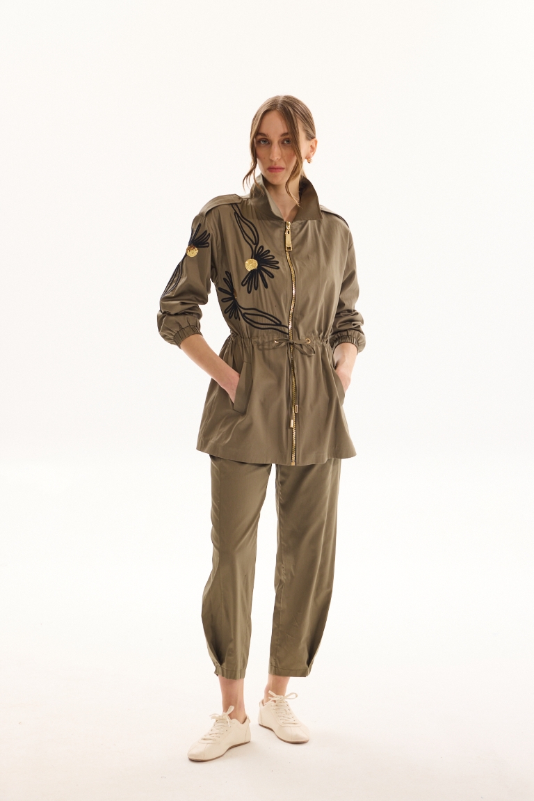 MISSEMRAMISS 6676 GIOCCA SPECIALE KAP LUCİDO PANTOLON TAKIM HAKİ