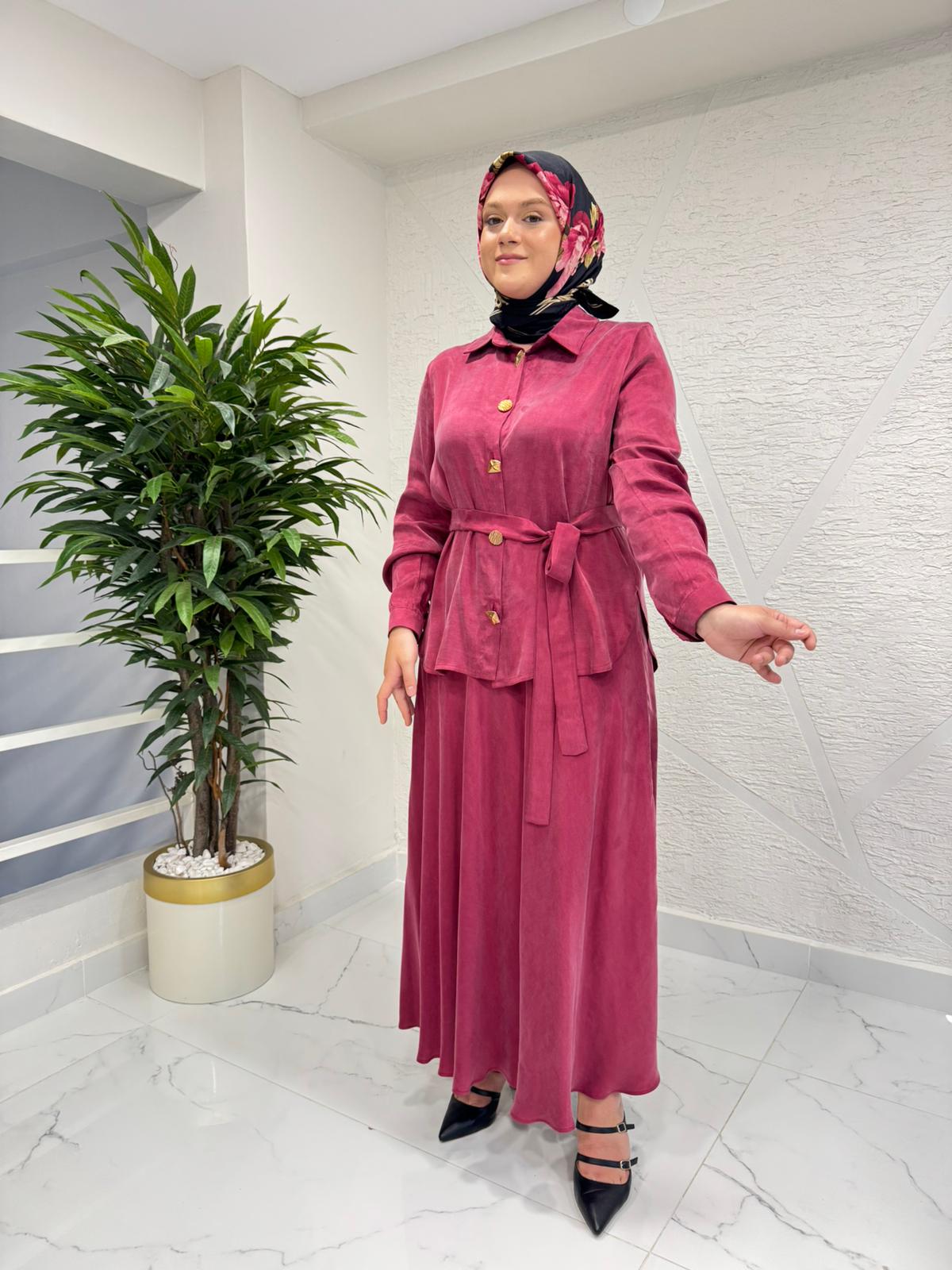 MYRED 50155 ETEKLİ TAKIM BORDO