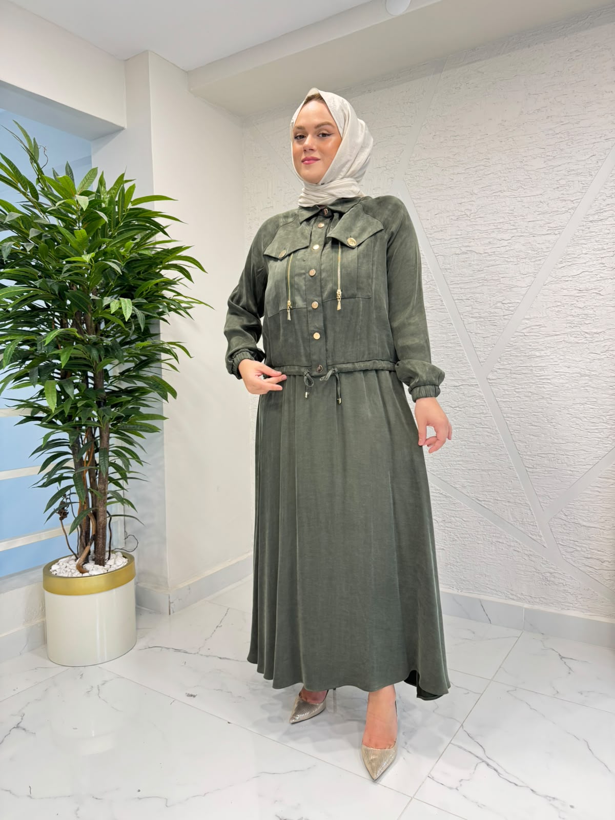 MYRED 50407 ETEKLİ TAKIM YEŞİL