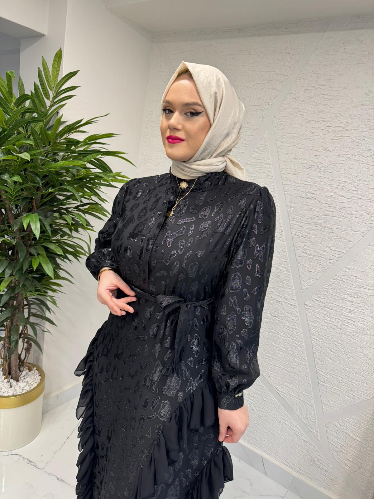 OTTO 5411 ELBİSE SİYAH