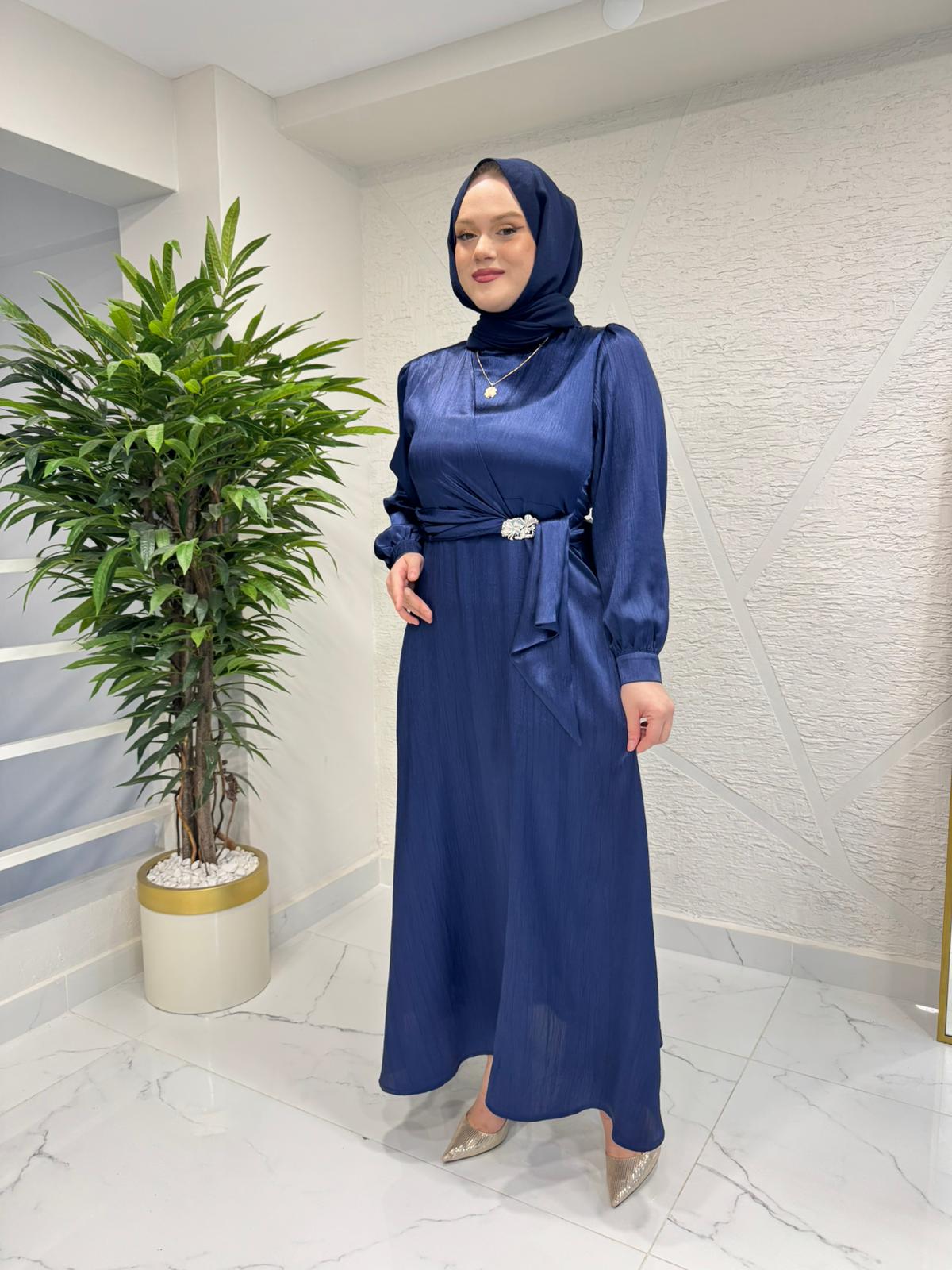 OTTO 5438 ELBİSE MAVİ