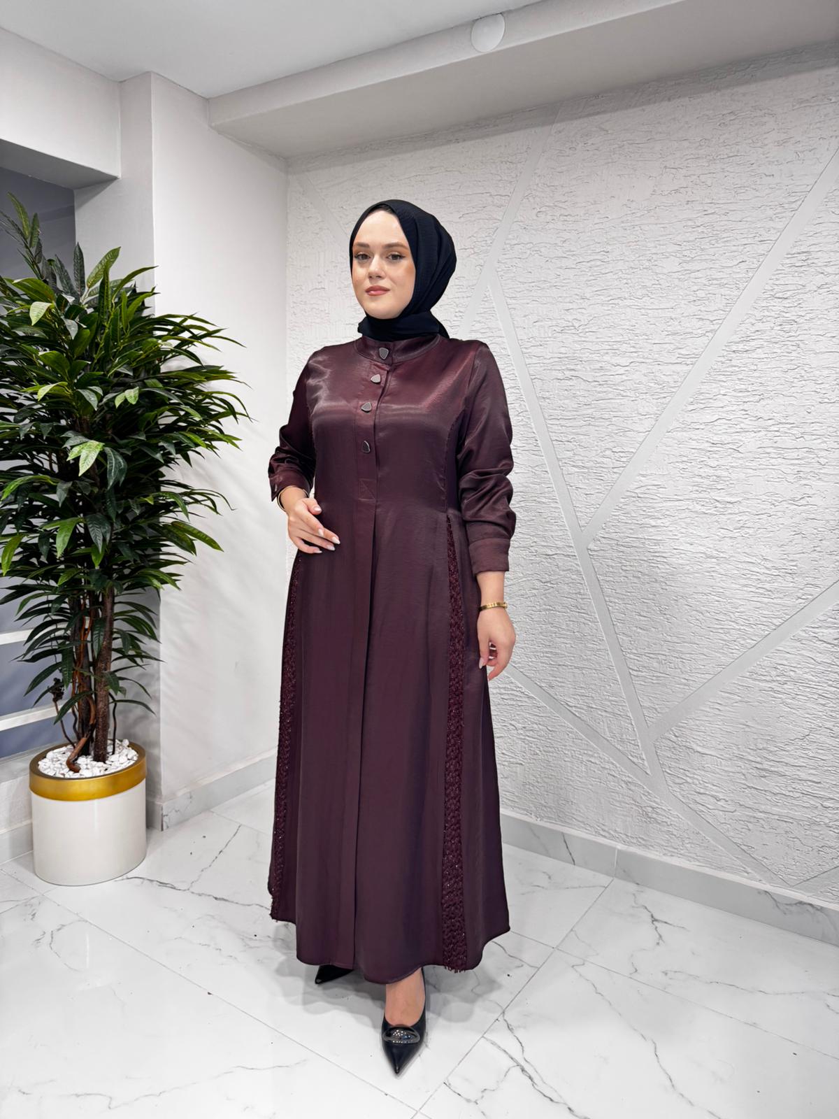LISSMORE 5966 ELBİSE BORDO