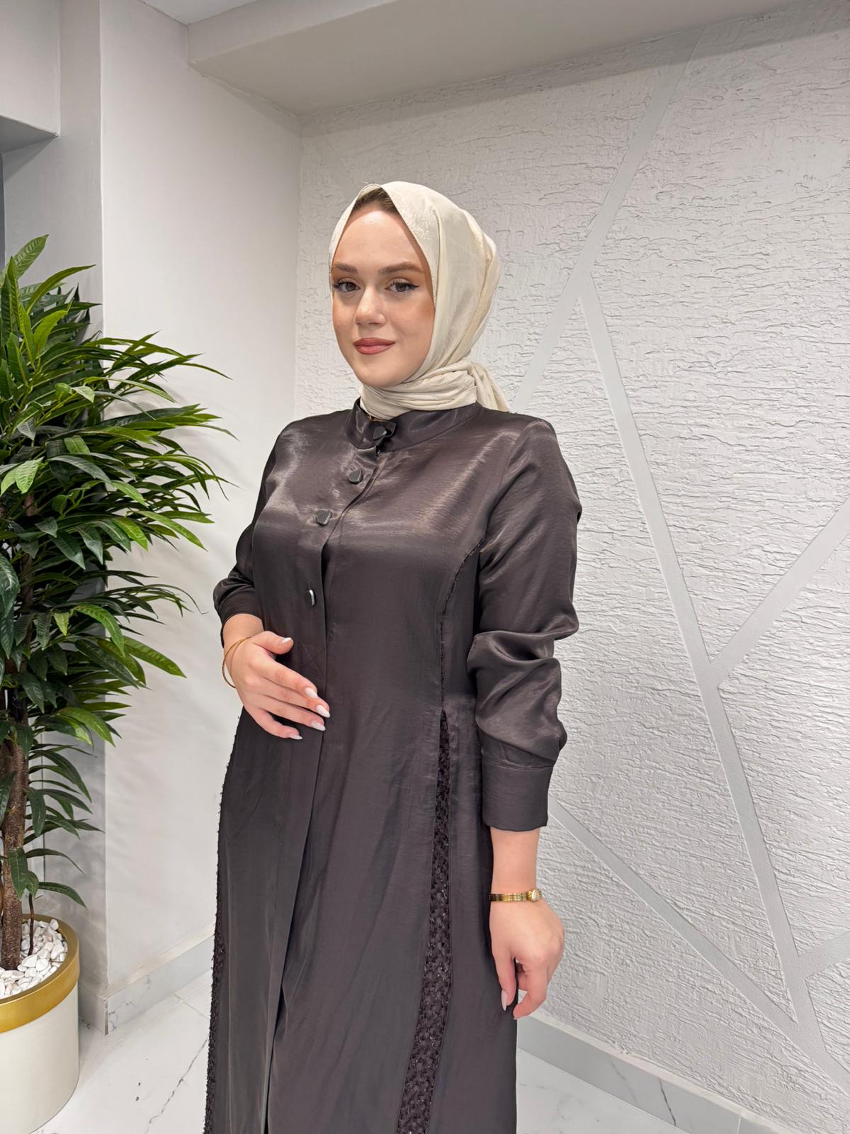 LISSMORE 5966 ELBİSE KAHVERENGİ