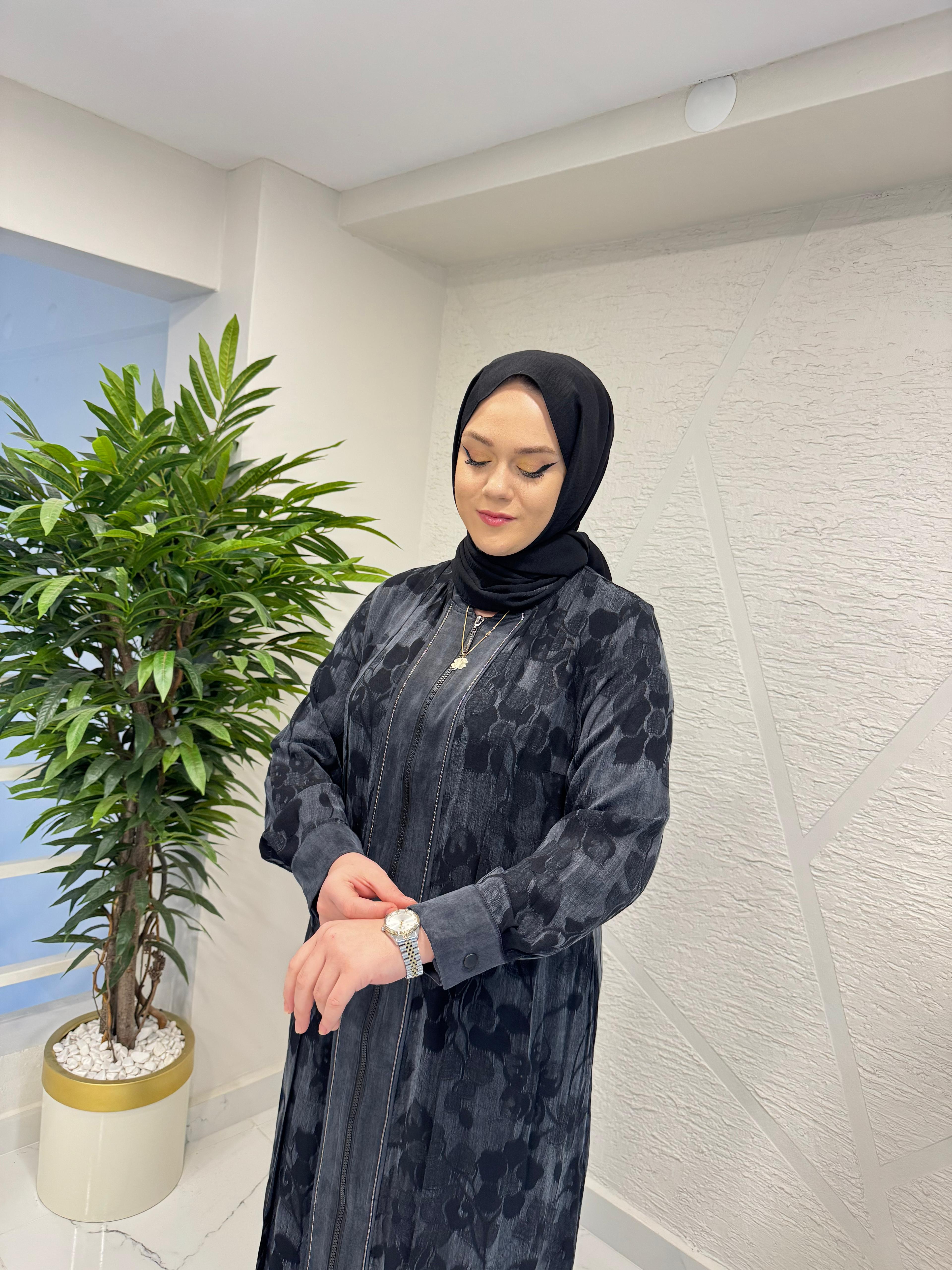 LISSMORE 5983 FERMUARLI KAP SİYAH