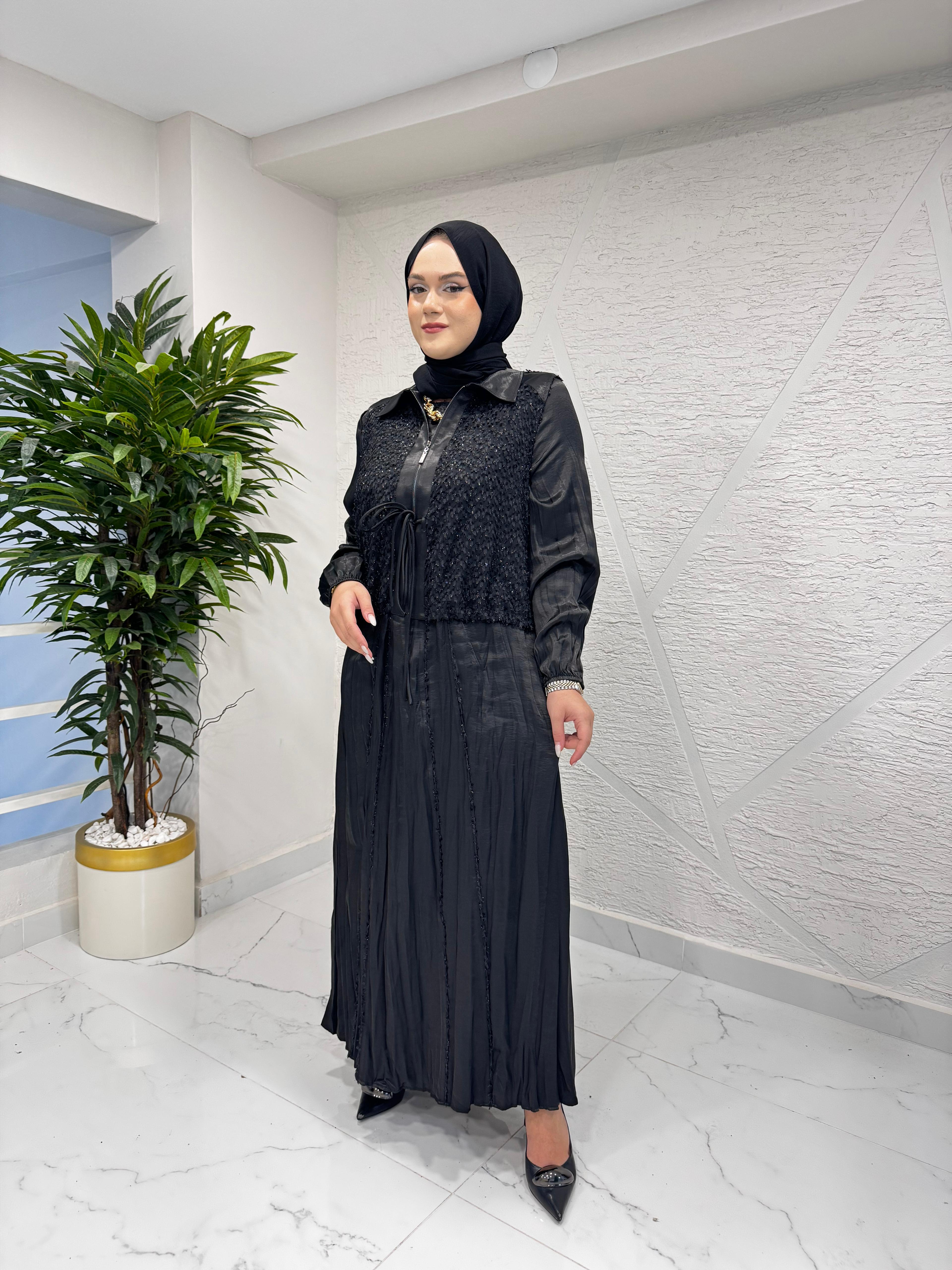 LISSMORE 5988 ELBİSE SİYAH