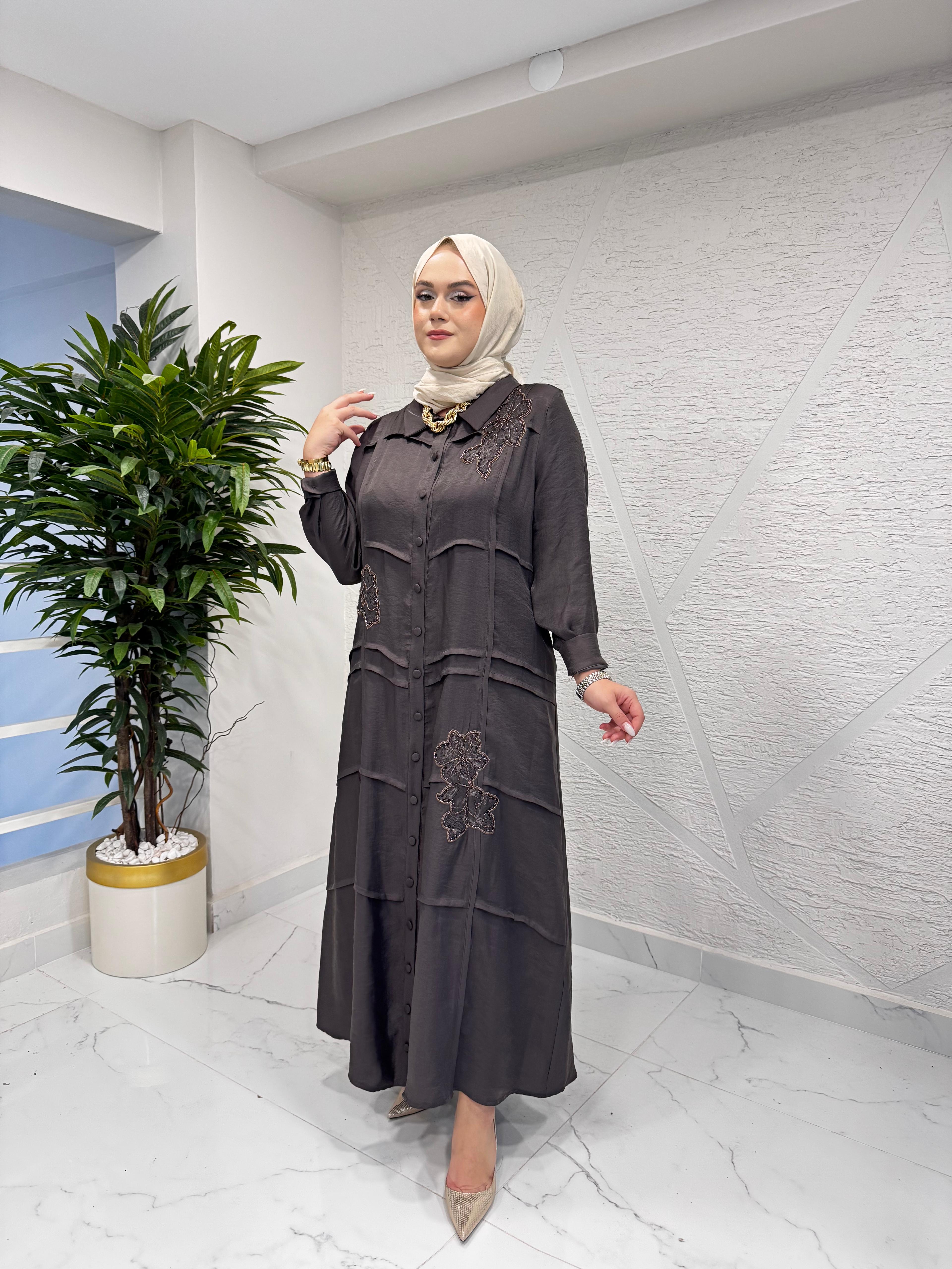 LISSMORE 6001 ELBİSE KAHVERENGİ