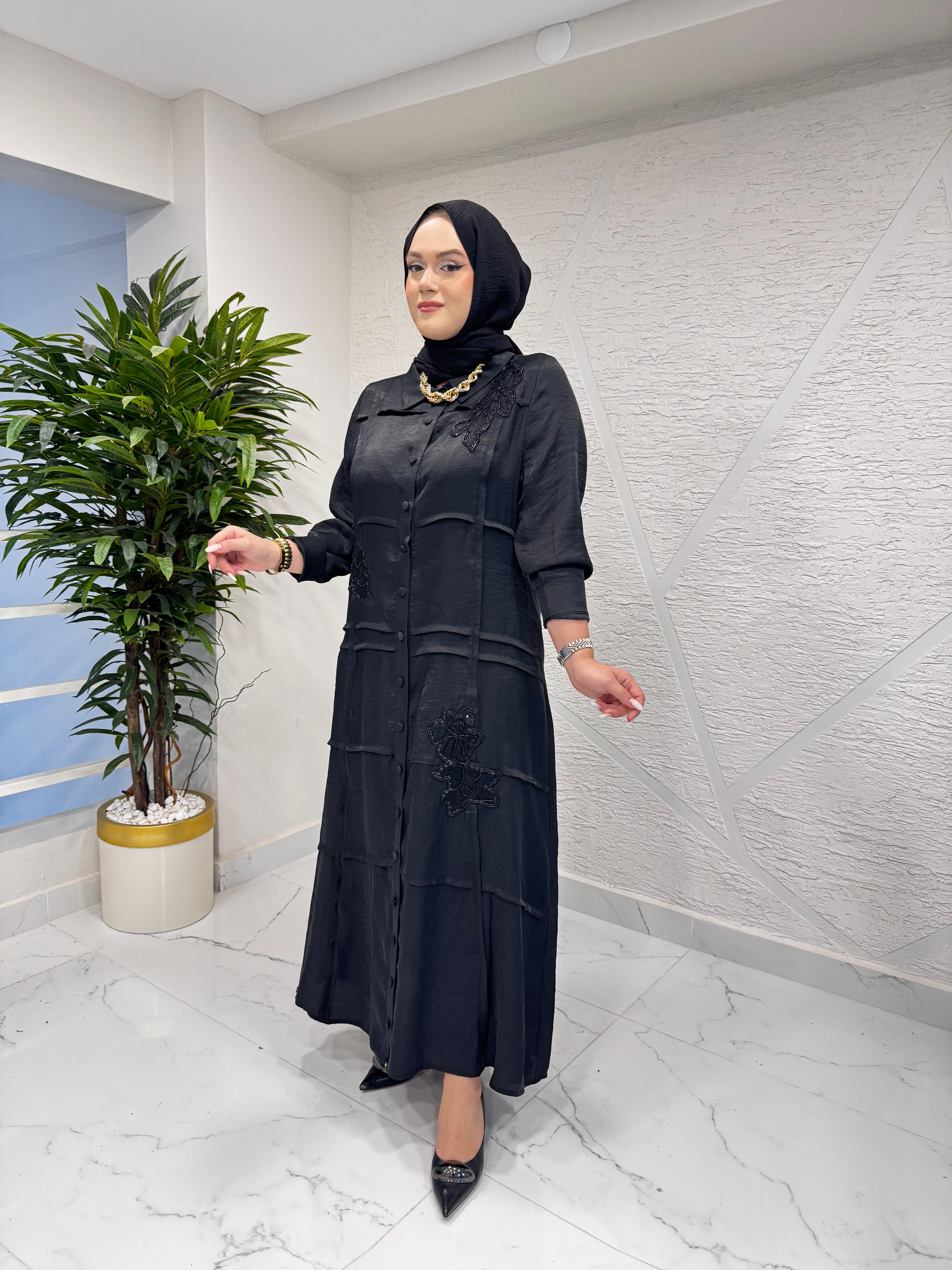 LISSMORE 6001 ELBİSE SİYAH