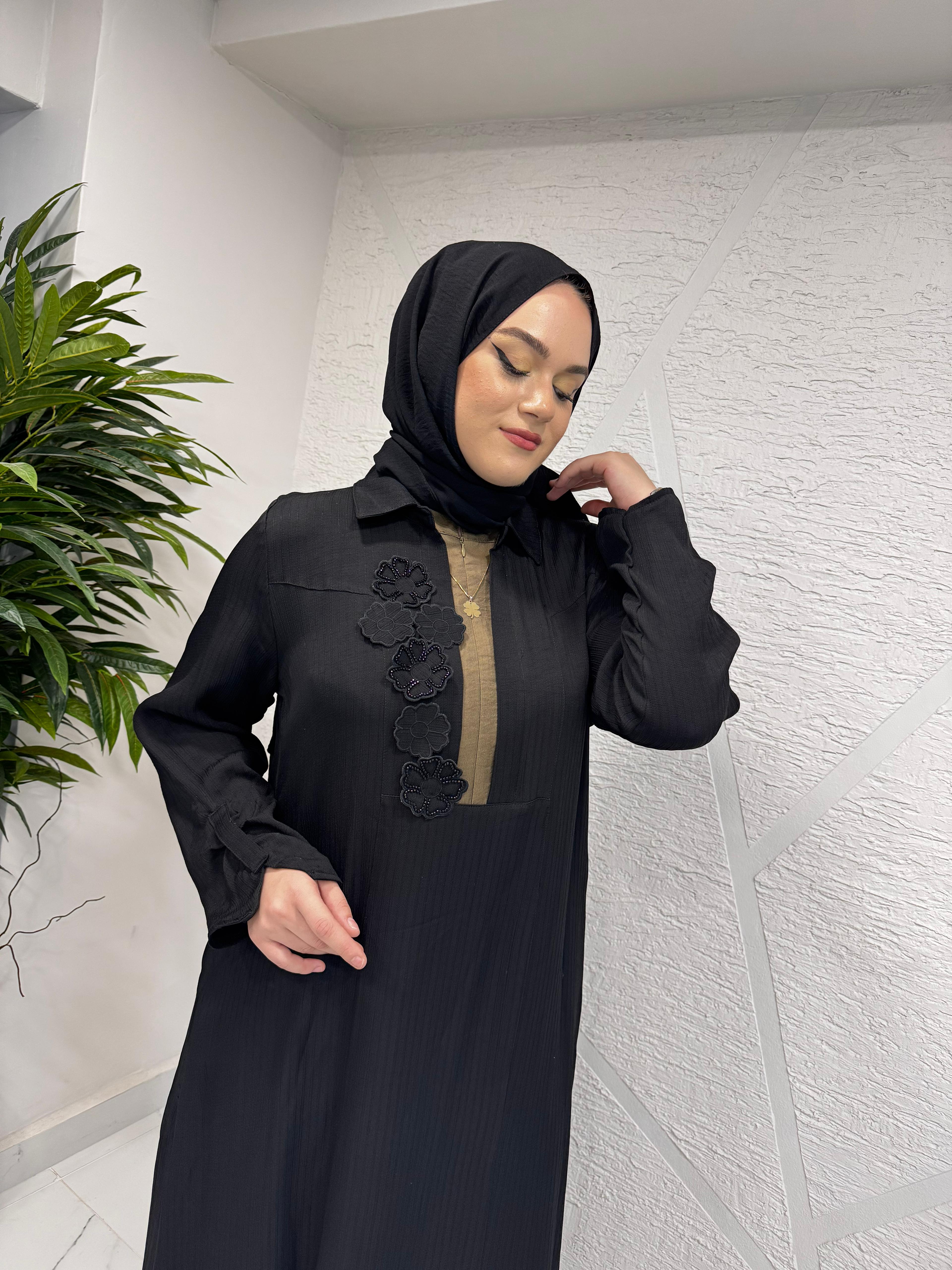 LISSMORE 6046 ELBİSE SİYAH