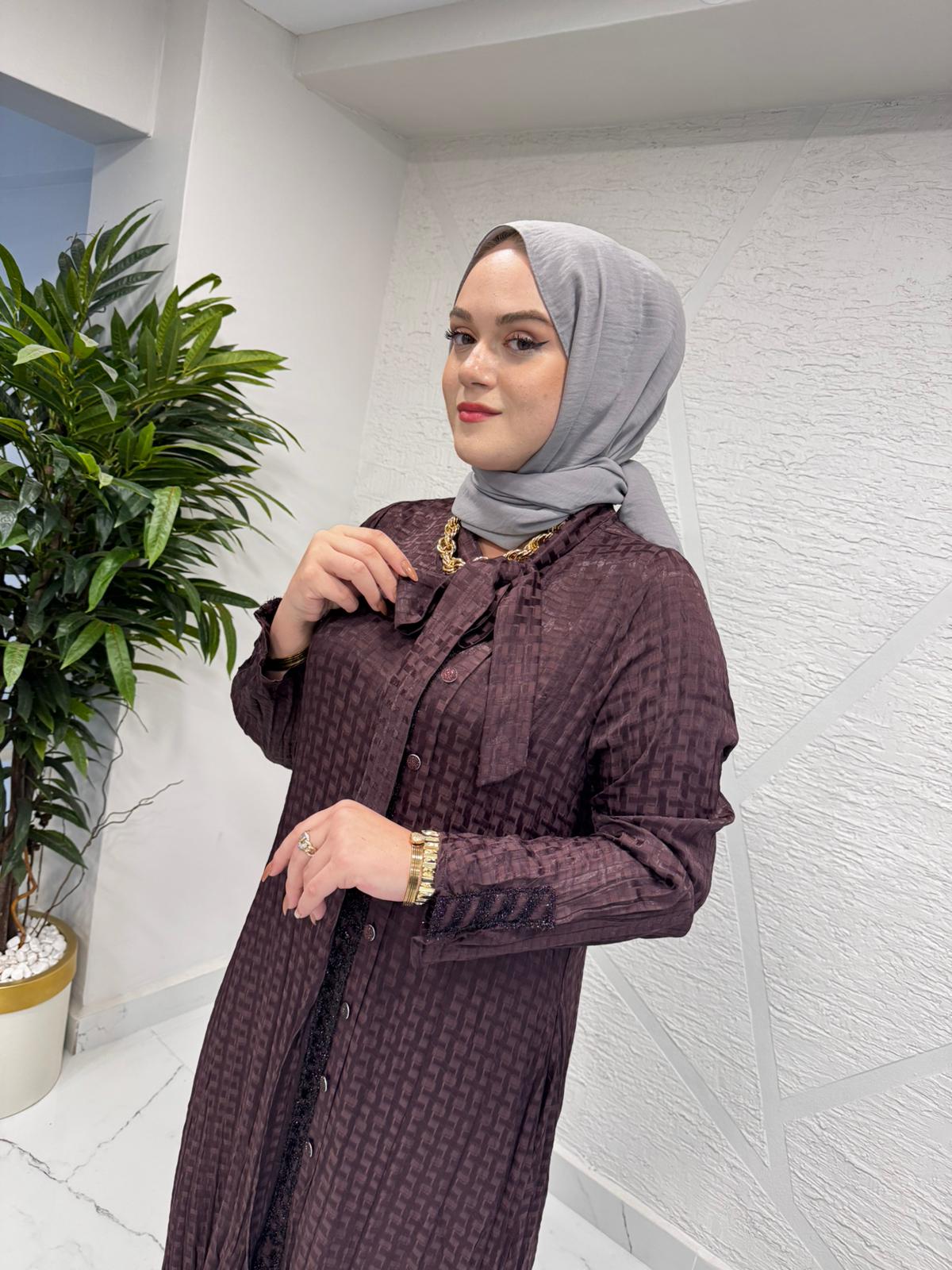 LISSMORE 6148 ELBİSE BORDO