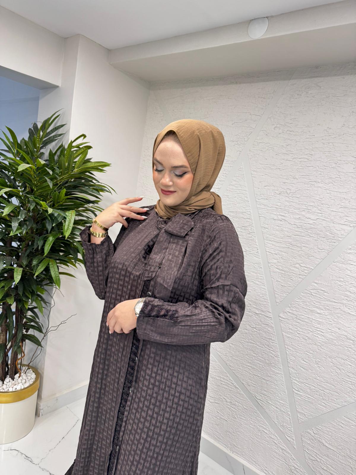 LISSMORE 6148 ELBİSE KAHVERENGİ