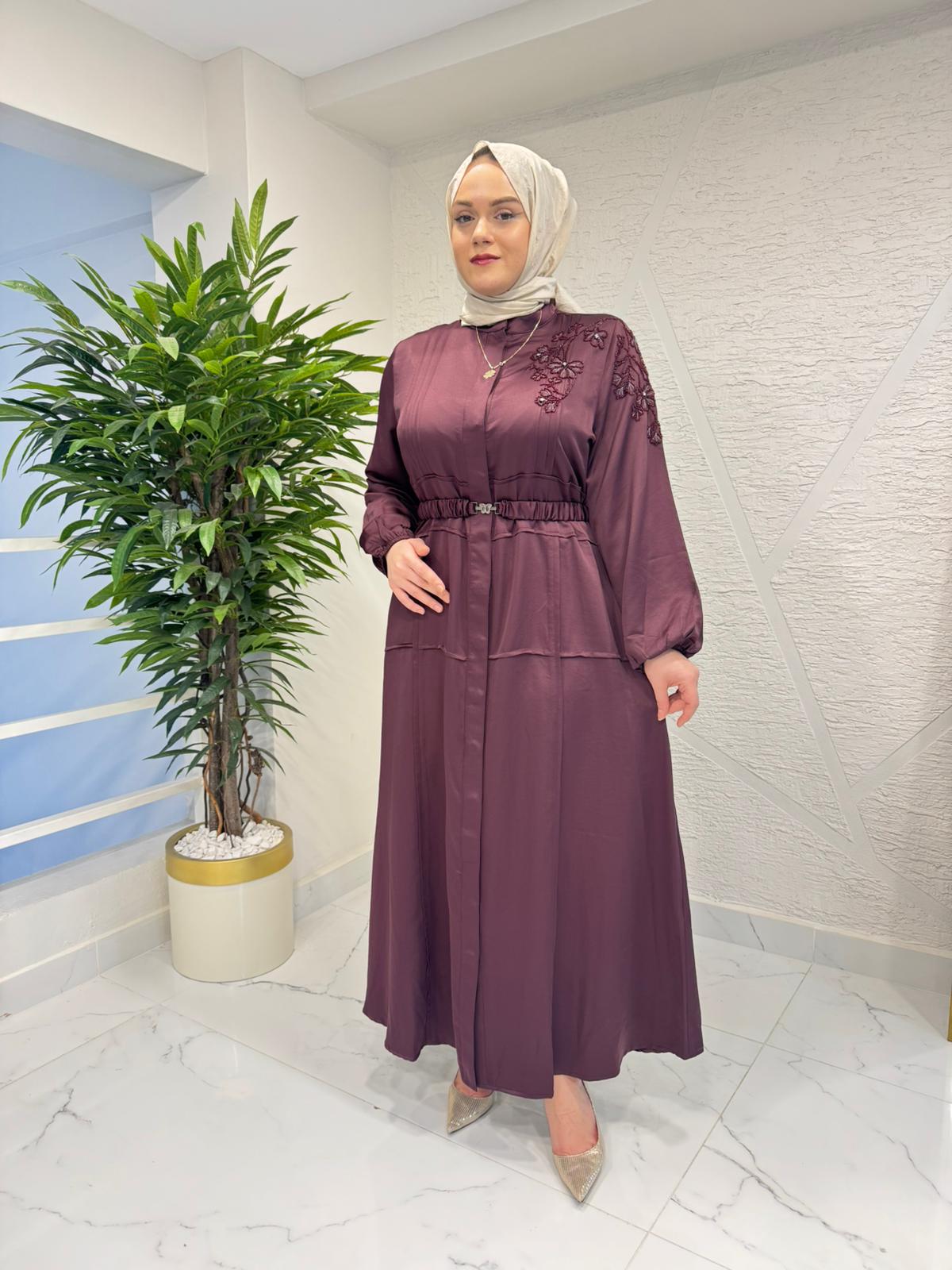 LISSMORE 6186 ELBİSE BORDO