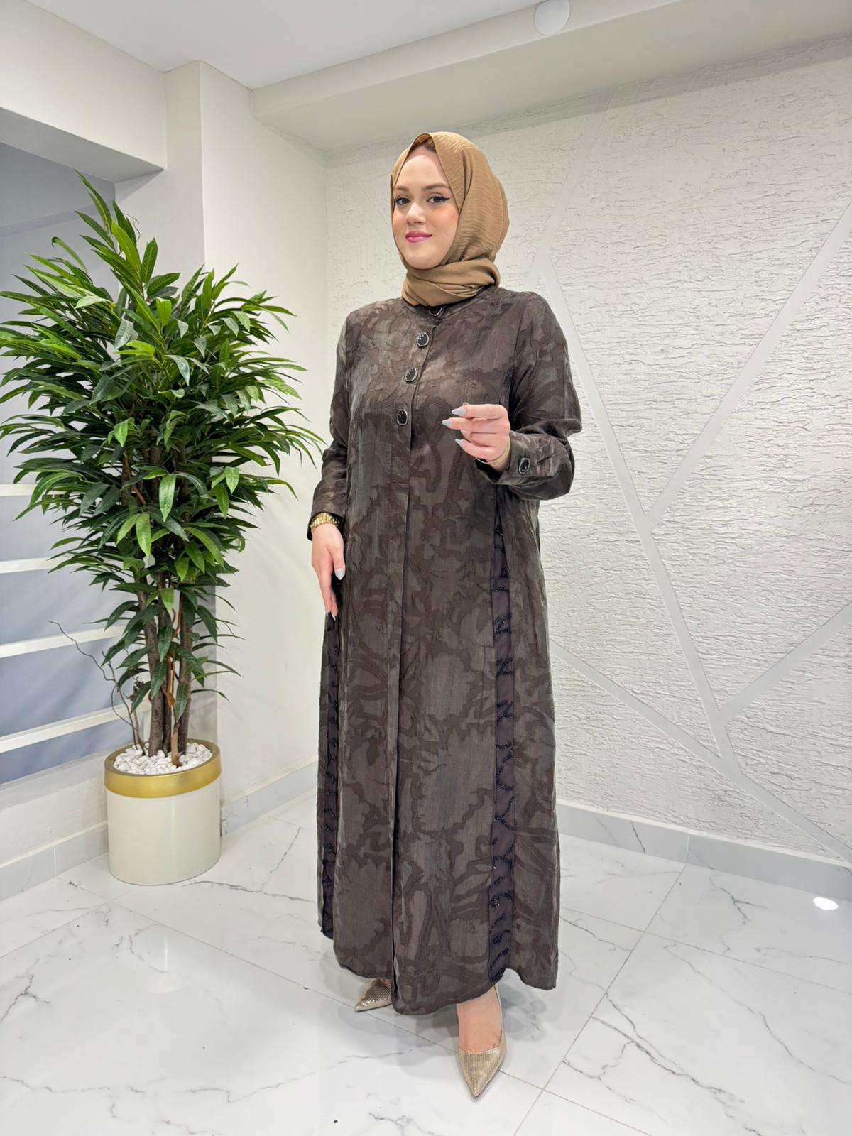 LISSMORE 6301 ELBİSE KAHVERENGİ