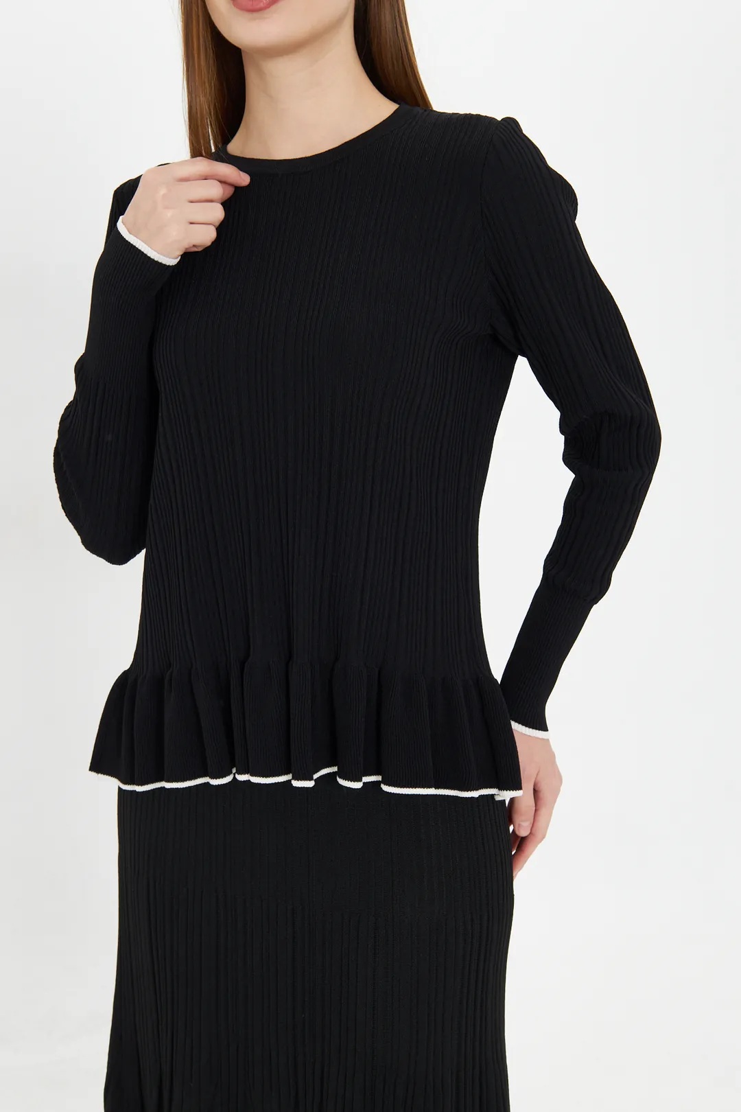 MİSSA DOLCE BLUZ SİYAH