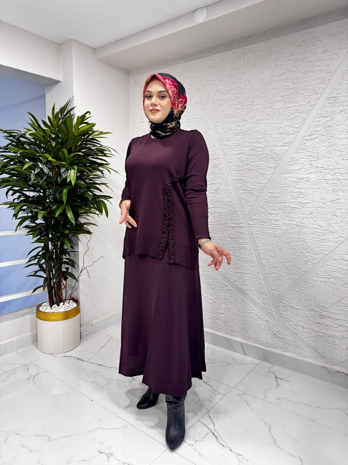 MİSSA FERAH MERSERİZE TAKIM KARADUT