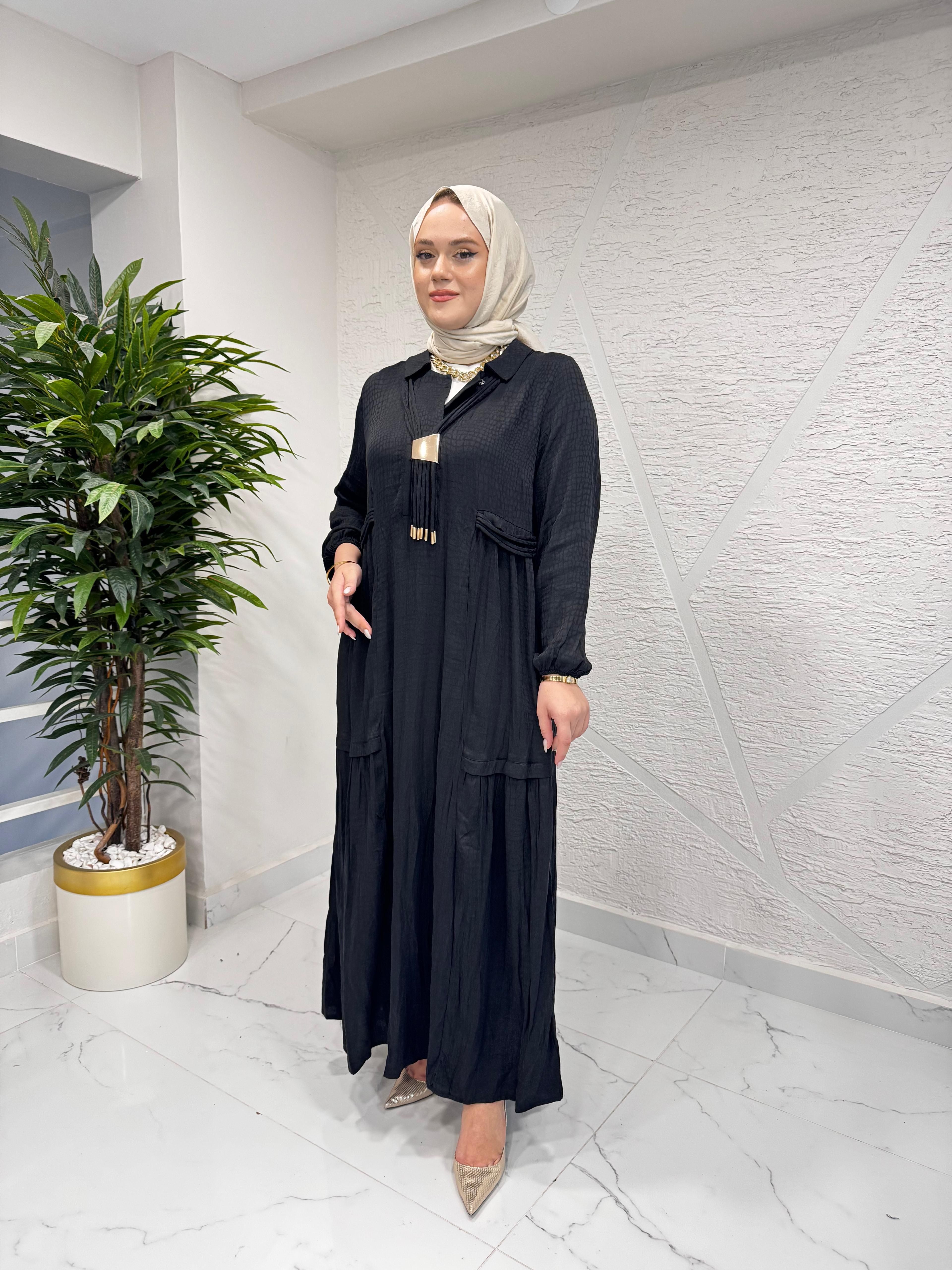 LISSMORE 6023 ELBİSE SİYAH