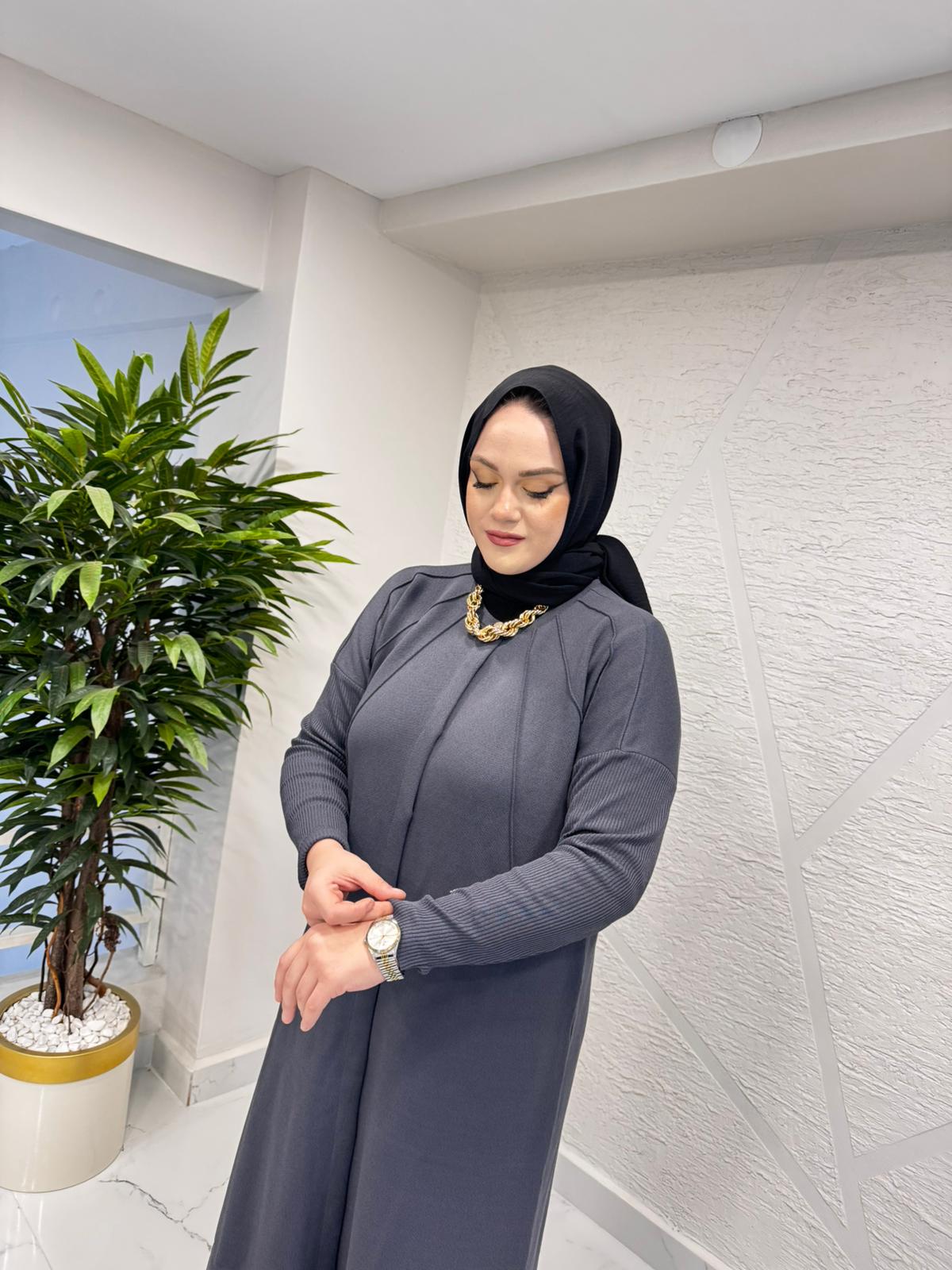 MİSSA ÇELİK ÖRGÜ BRIT KAP ANTRASİT