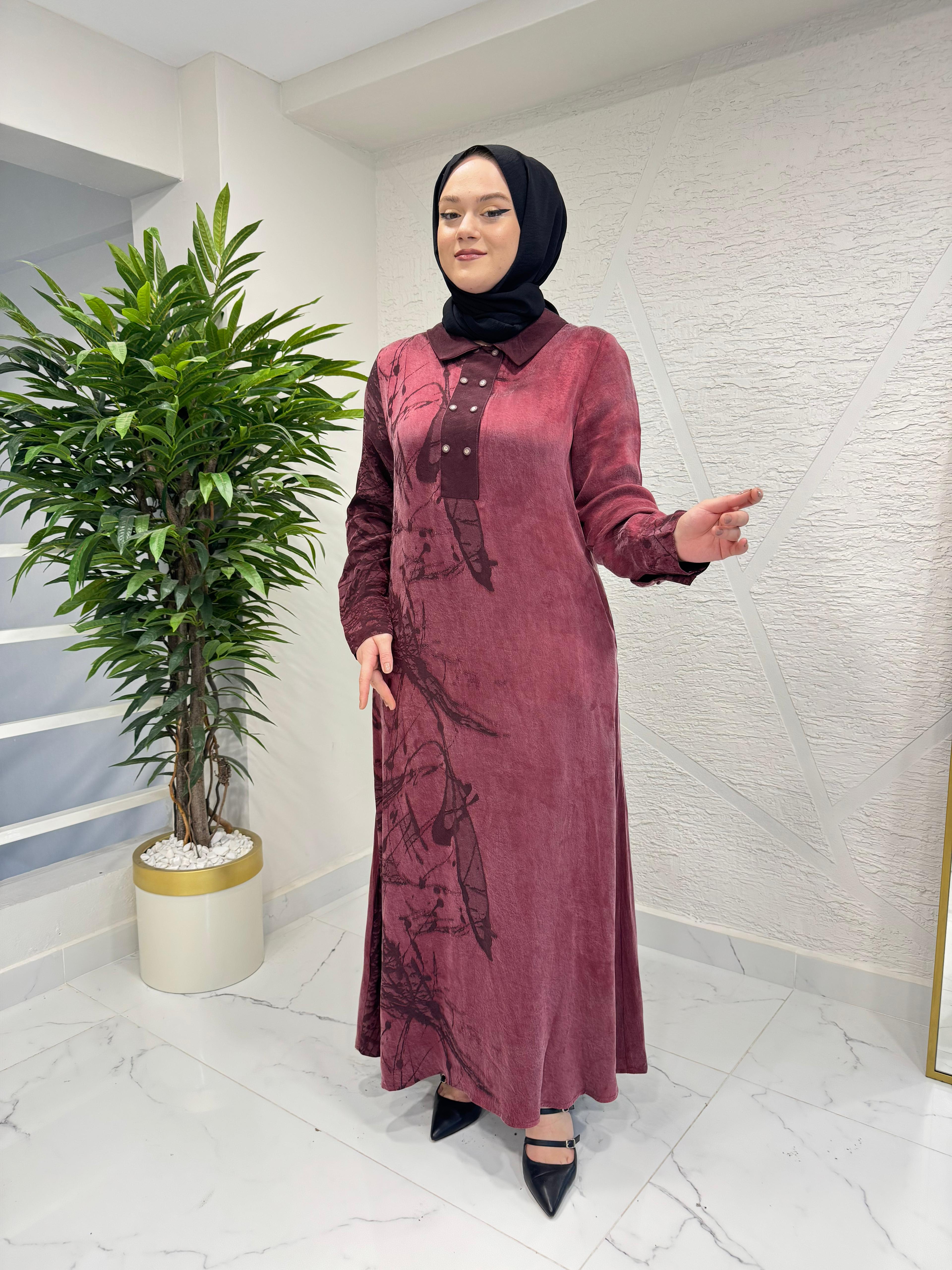 LISSMORE 6250 ELBİSE BORDO