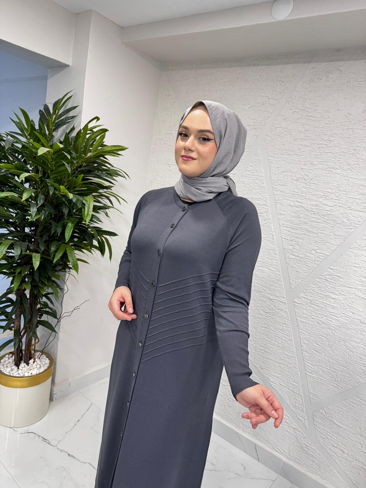 MİSSA K-26 İTALYAN HIRKA ANTRASİT