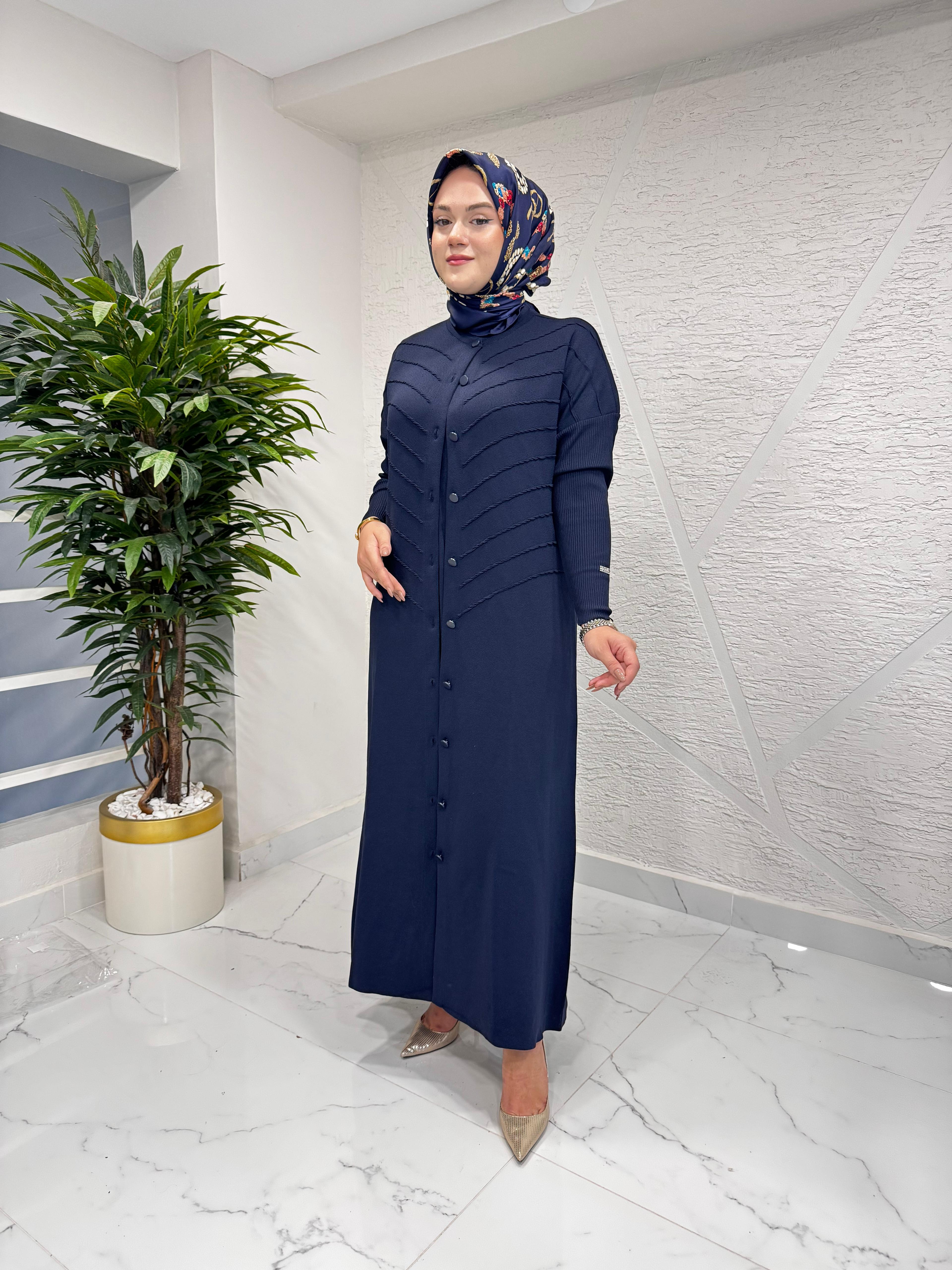 MİSSA ROSE TRİKO KAP LACİVERT