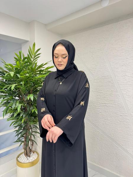 WENNORA 1001 TAŞ ELBİSE SİYAH