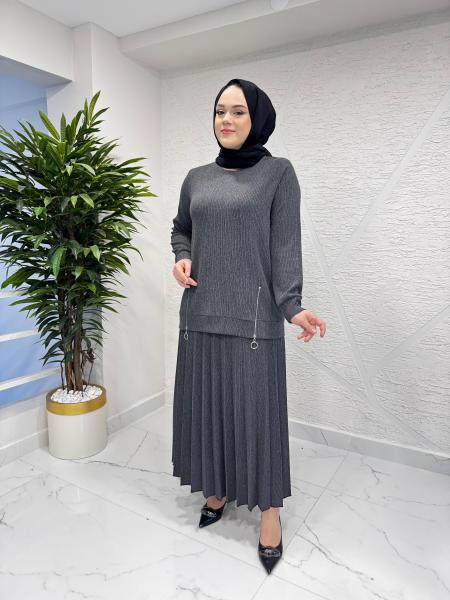 CLEMENCE 1329 RIO ETEKLİ TAKIM ANTRASİT