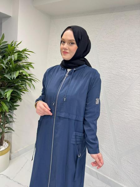 CEREMONY 26Y821 CEBİ PİLELİ METAL TOKALI SAFARİ KAP LACİVERT