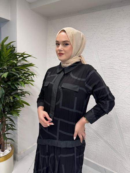 LISSMORE 5902 ELBİSE SİYAH