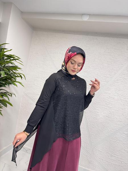 FUAT GÜRŞEN 4325 TUNİK SİYAH