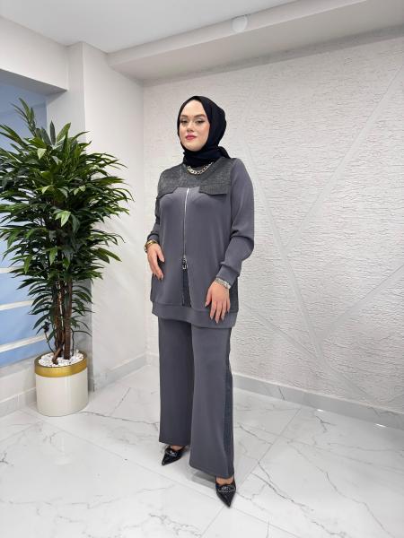 FUAT GÜRŞEN 4340-4416 TUNİK PANTOLON TAKIM ORİJİNAL