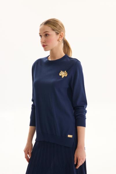 MISSEMRAMISS 1114 ELEGANTE TRİKO TAKIM LACİVERT