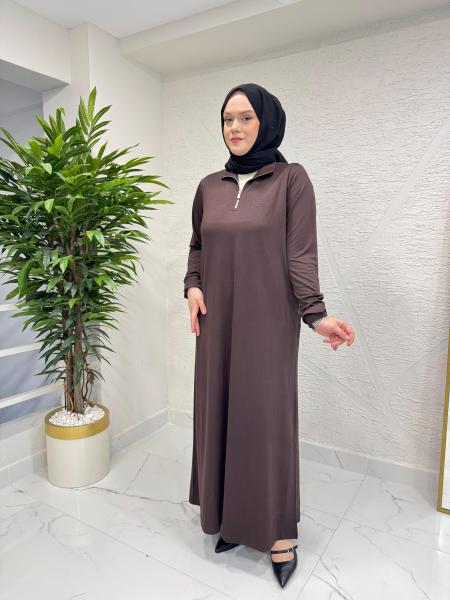 MISSEMRAMISS 5358 COMFORT İÇ ELBİSE KAHVERENGİ