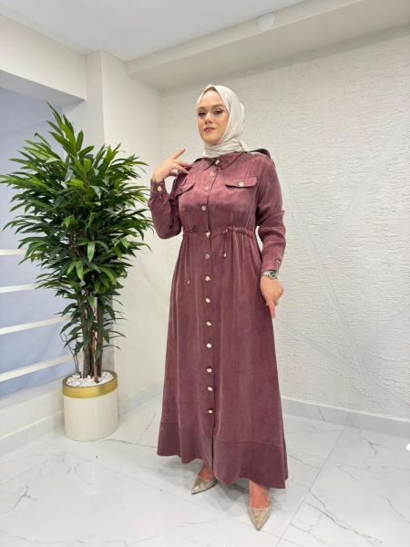 OTTO 5421 ÖNÜ DÜĞMELİ ELİBSE BORDO
