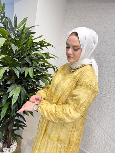 LISSMORE 5720 ELBİSE SARI