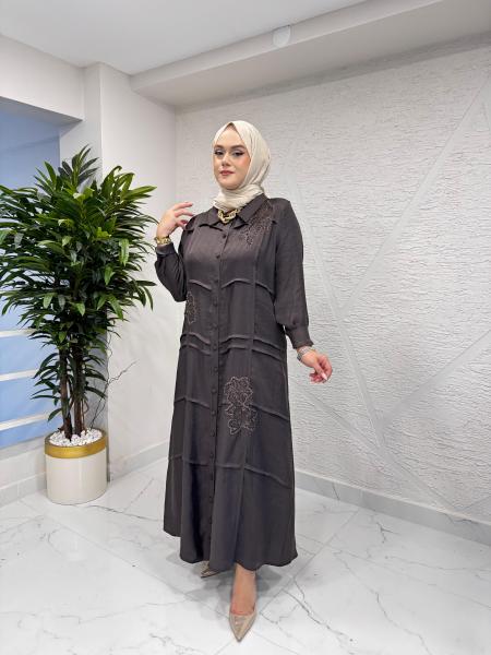 LISSMORE 6001 ELBİSE KAHVERENGİ