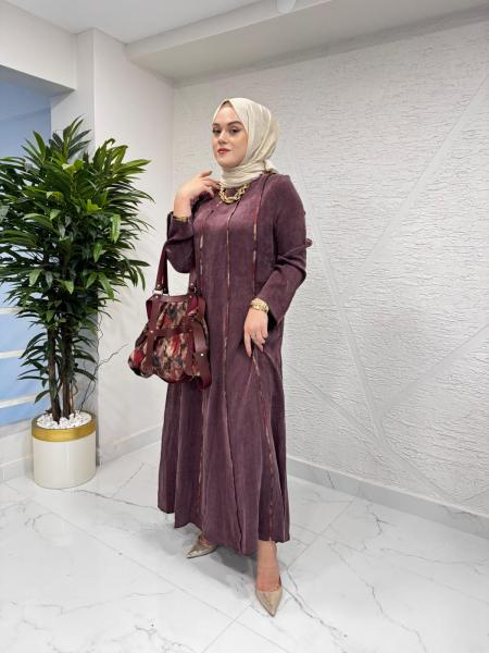 LISSMORE 6079 ELBİSE (ÇANTA DAHİLDİR) BORDO